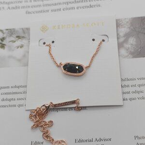 Kendra Scott rose Gold Necklace